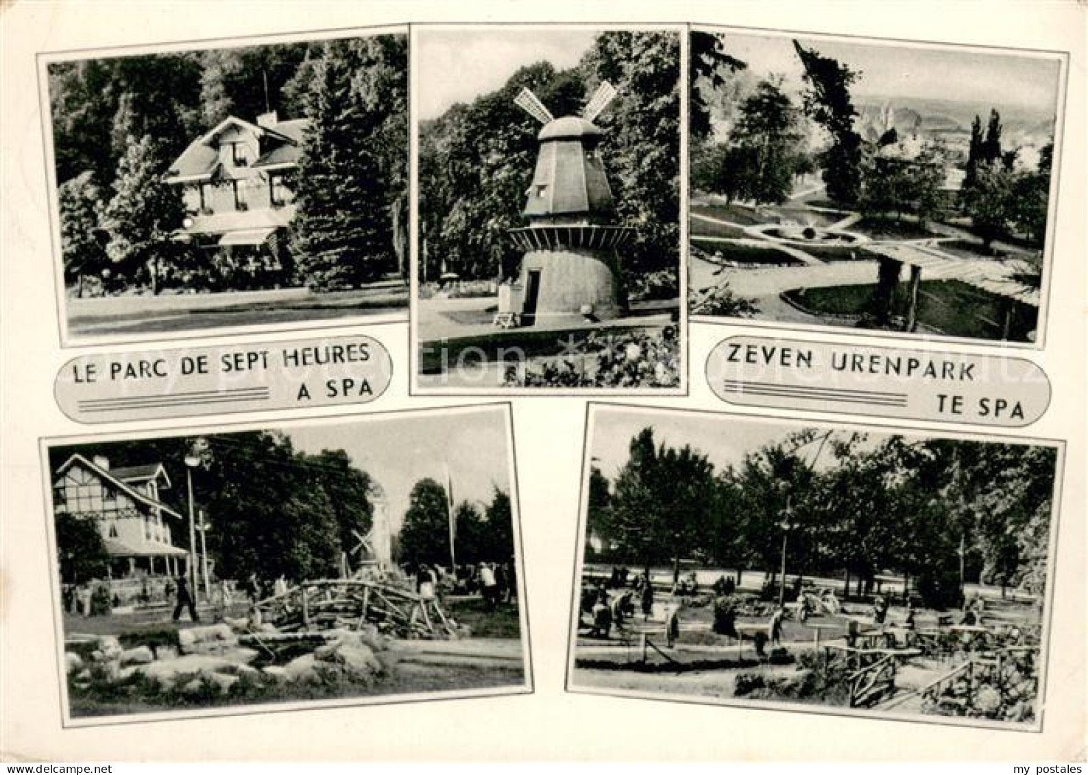 73680452 Spa Liege Le Parc De Sept Heures Molen Zeven Urenpark Spa Liege - Spa
