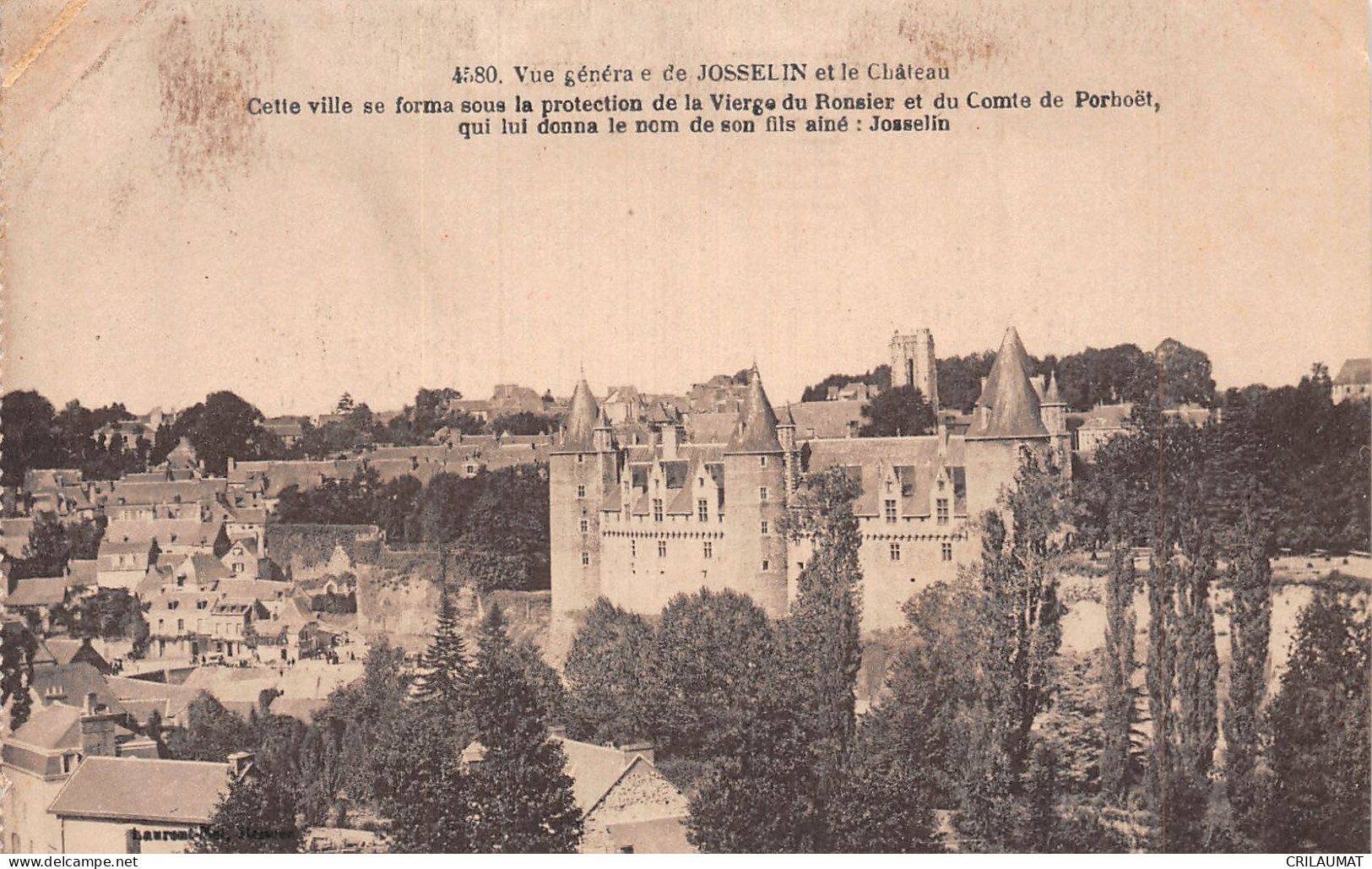 56-JOSSELIN-N°T5084-E/0355 - Josselin