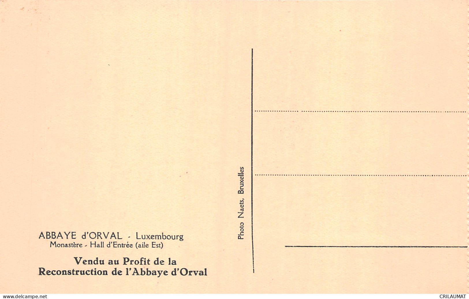 ET-BELGIQUE Luxembourg FLORENVILLE ABBAYE D ORVAL-N°T5084-E/0347 - Andere & Zonder Classificatie