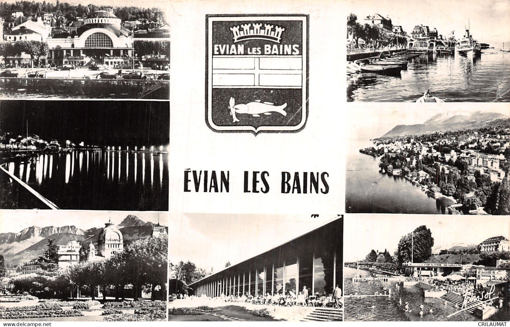 74-EVIAN LES BAINS-N°T5084-E/0249 - Evian-les-Bains