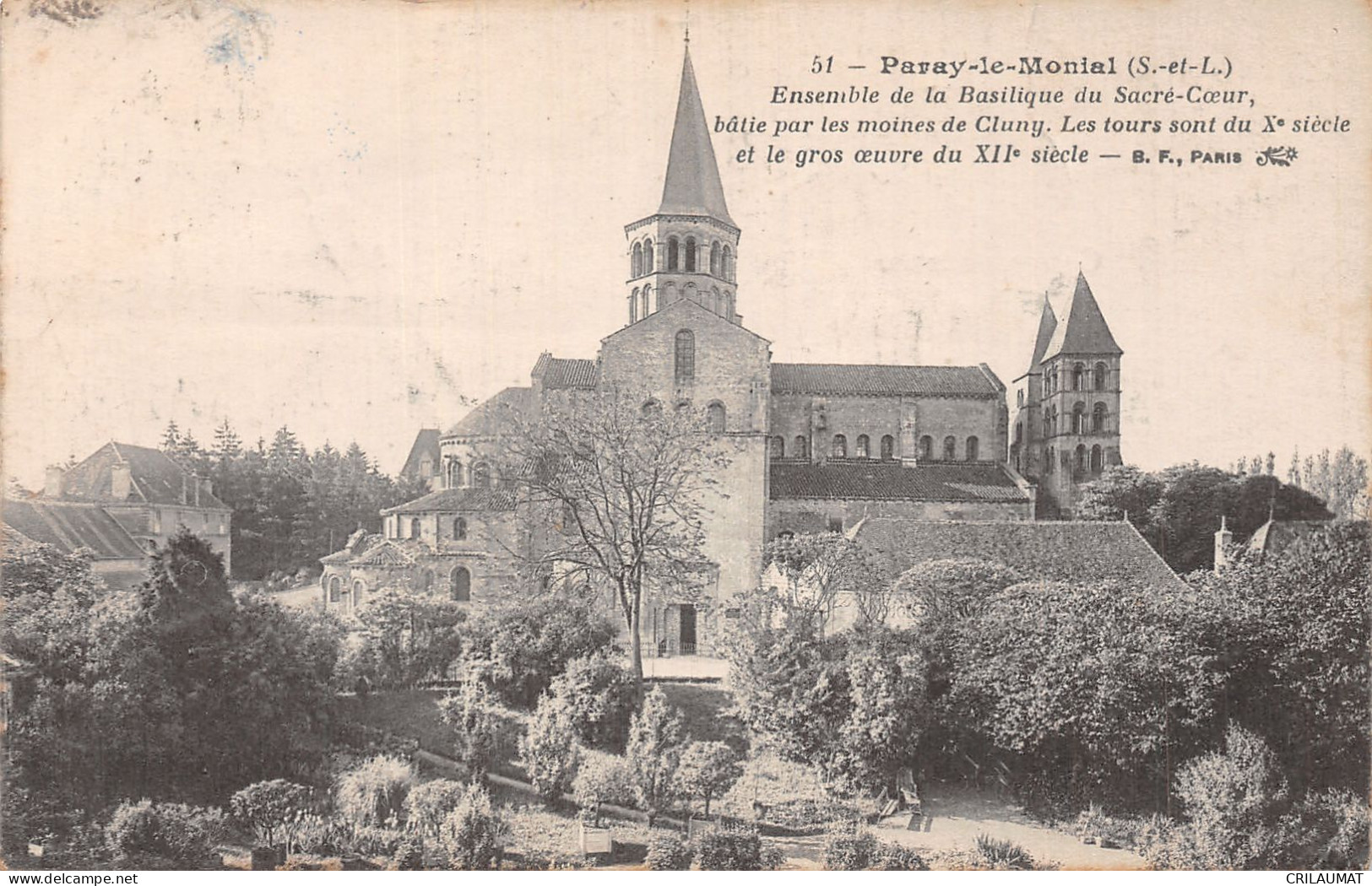 71-PARAY LE MONIAL-N°T5084-E/0185 - Paray Le Monial