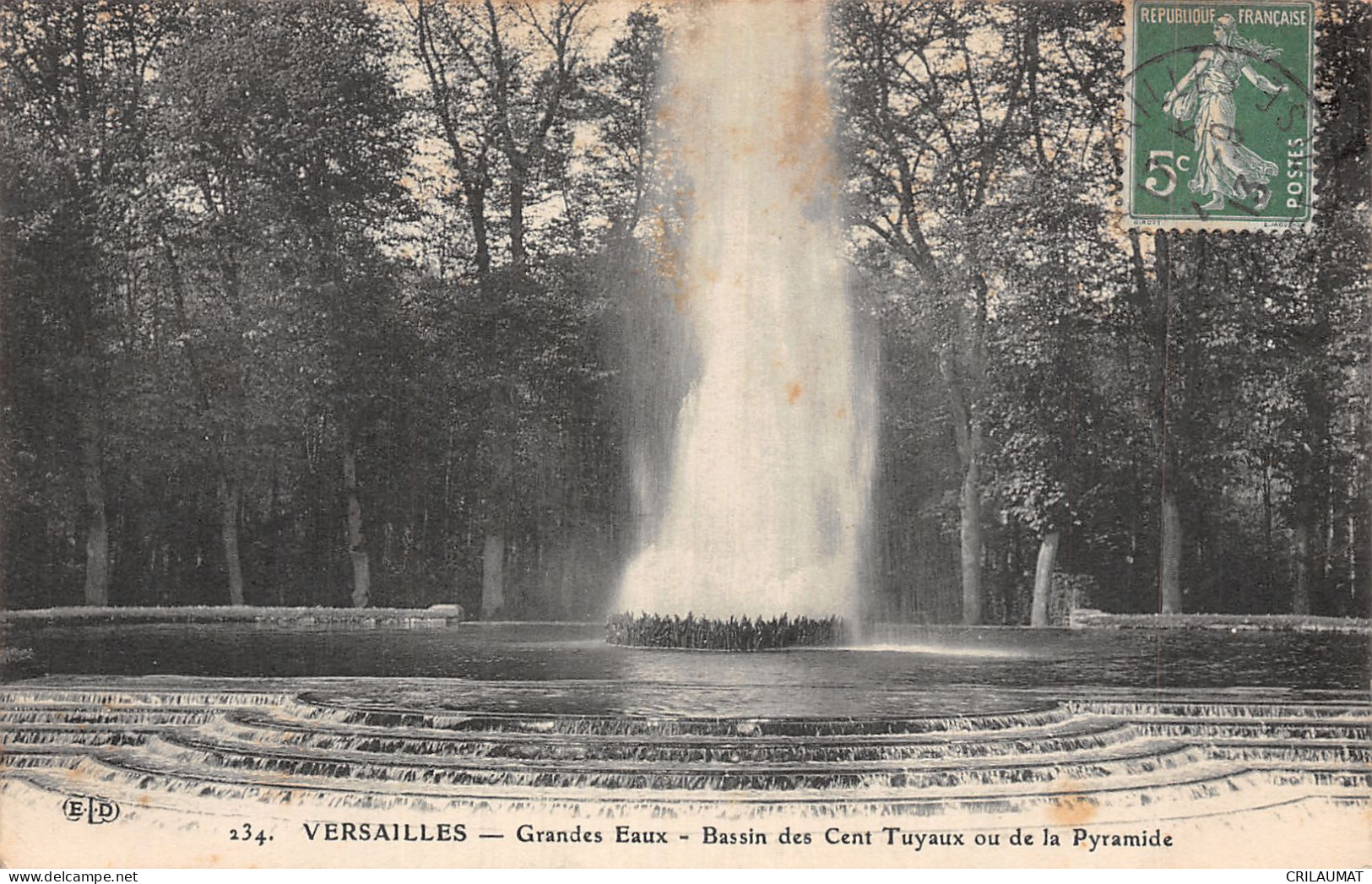 78-VERSAILLES GRANDES EAUX-N°T5084-E/0081 - Versailles (Château)