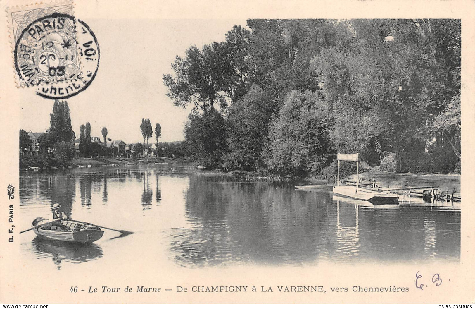 95 LA TOUR DE MARNE CHAMPIGNY A LA VARENNE - Autres & Non Classés