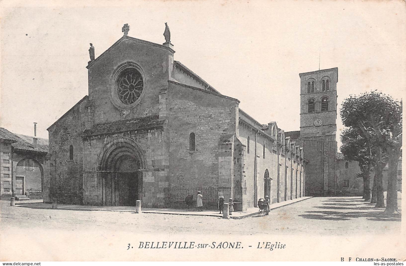 69 BELLEVILLE SUR SAONE L EGLISE - Belleville Sur Saone