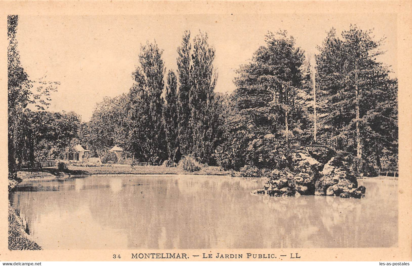 26 MONTELIMAR LE JARDIN PUBLIC - Montelimar