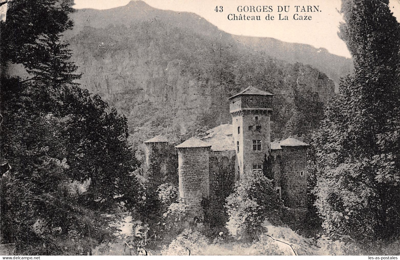 48 GEORGES DU TARN CHÂTEAU DE LA CAZE - Gorges Du Tarn