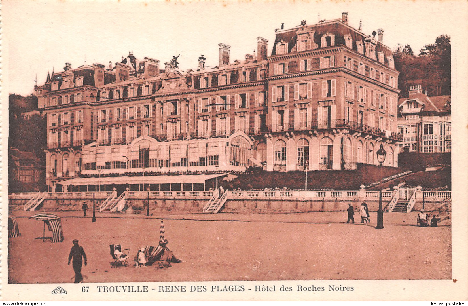 14 TROUVILLE HOTEL DES ROCHES NOIRES - Trouville