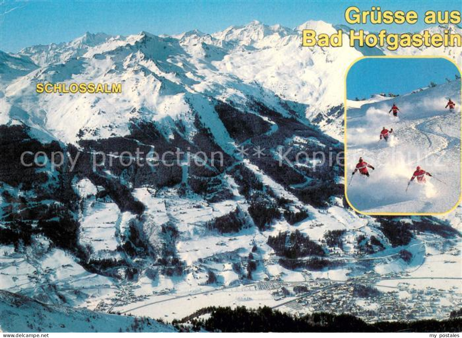 73680388 Bad Hofgastein Kurort Und Wintersportplatz Tiefschneefahren Schlossalm  - Other & Unclassified