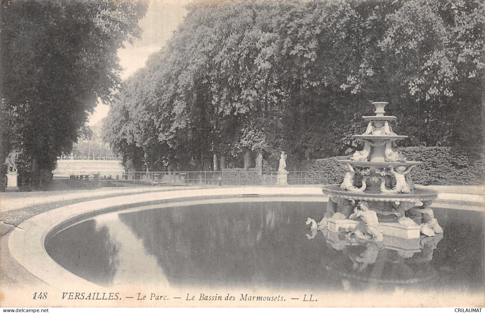 78-VERSAILLES LE PARC-N°T5084-H/0201 - Versailles (Château)