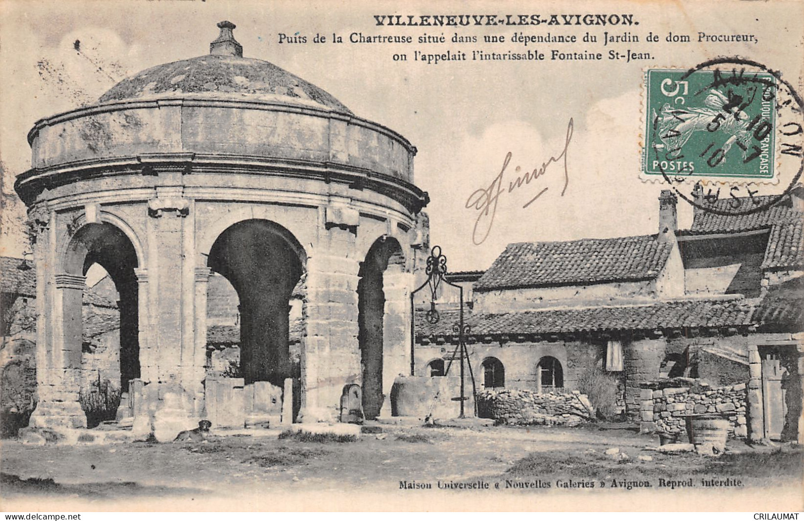 84-VILLENEUVE LES AVIGNON-N°T5084-H/0105 - Villeneuve-lès-Avignon