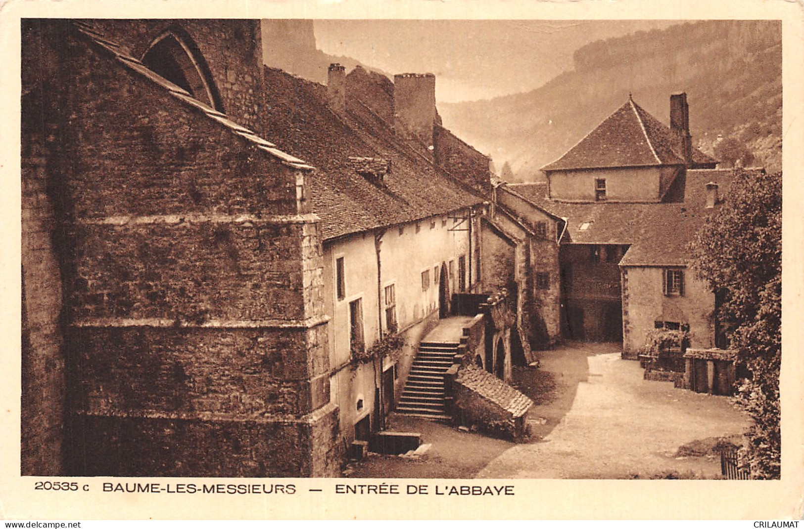 39-BAUME LES MESSIEURS-N°T5084-F/0287 - Baume-les-Messieurs