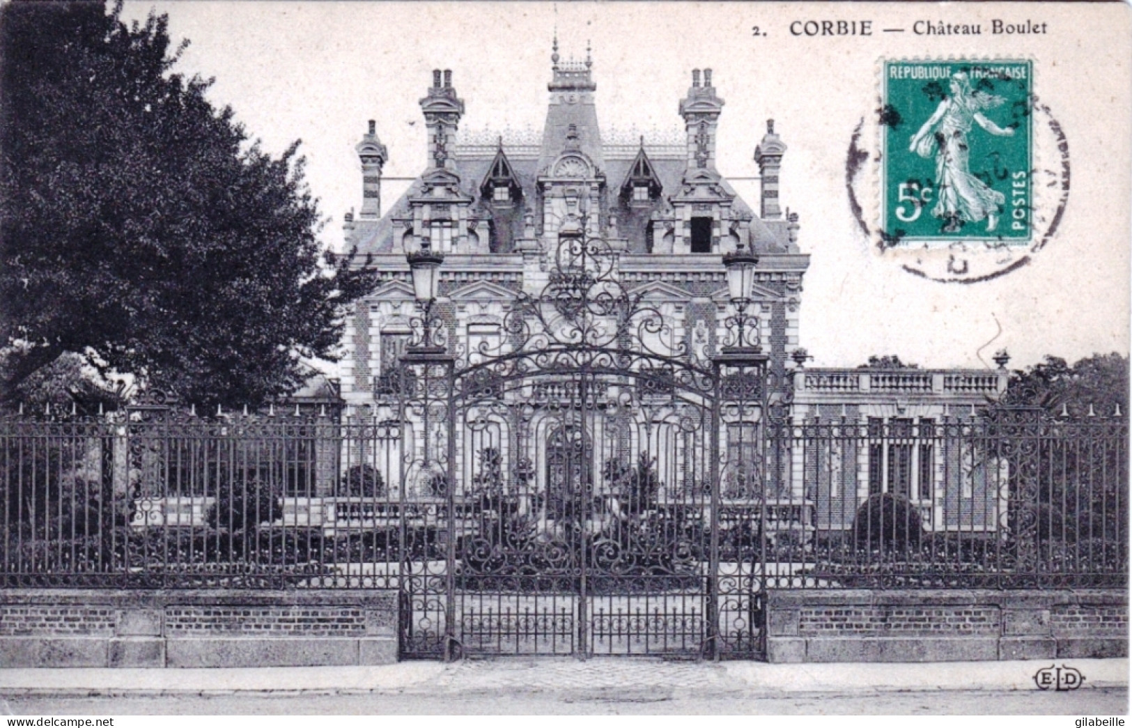 80 - Somme -  CORBIE - Chateau Boulet - Corbie