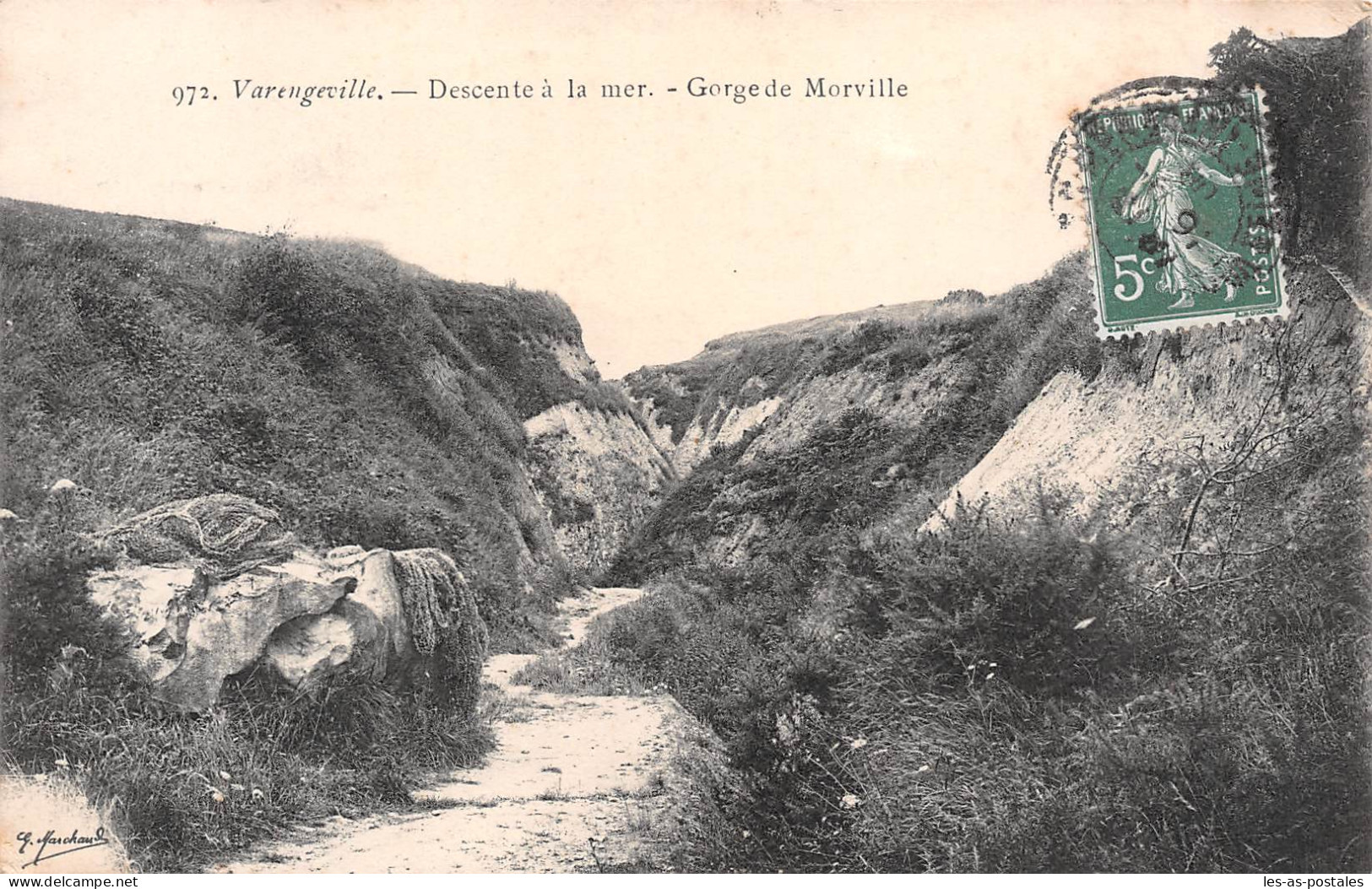 76 VARENGEVILLE GORGES DE MORVILLE - Varengeville Sur Mer