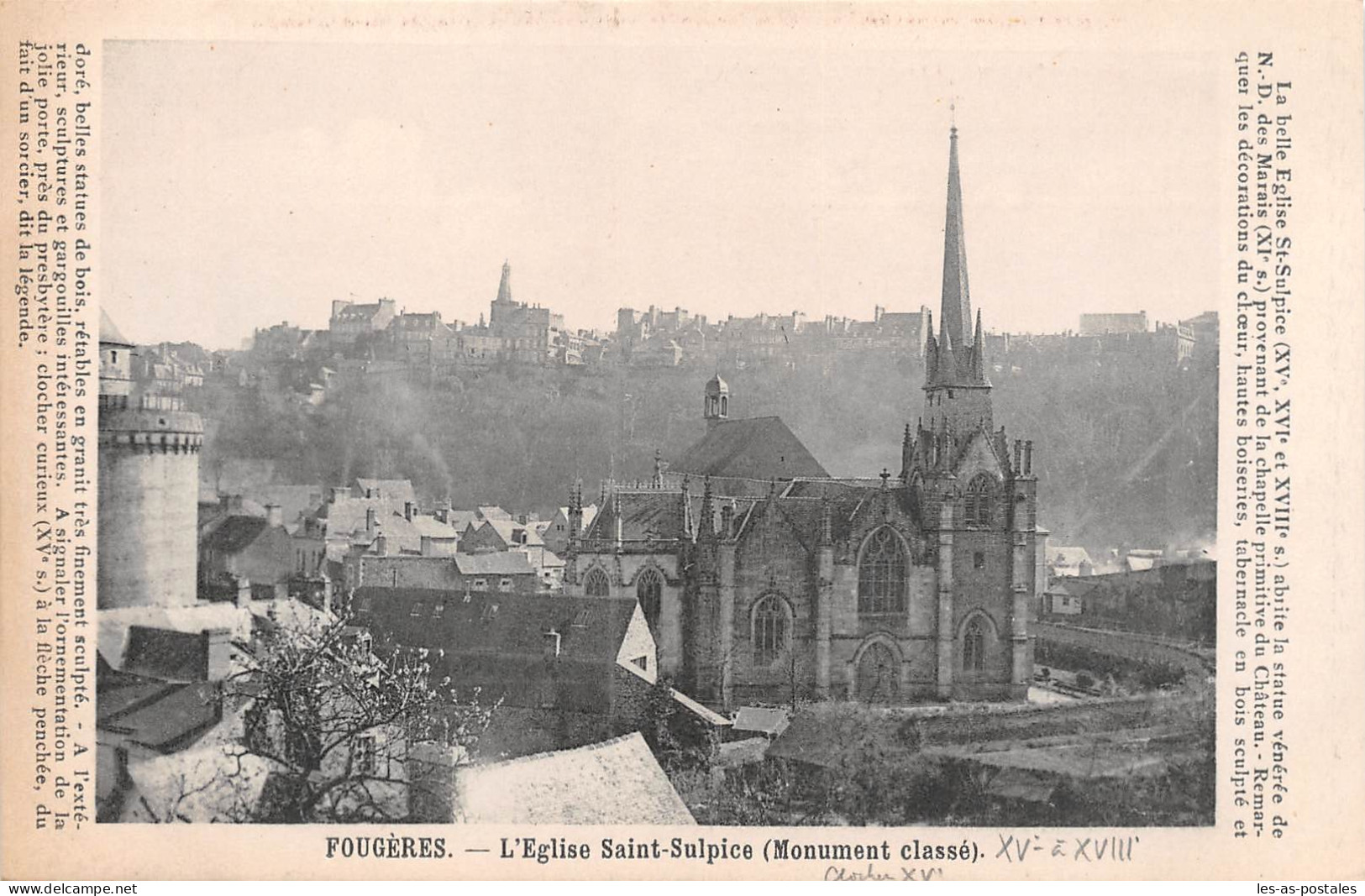 35 FOUGERES - Fougeres