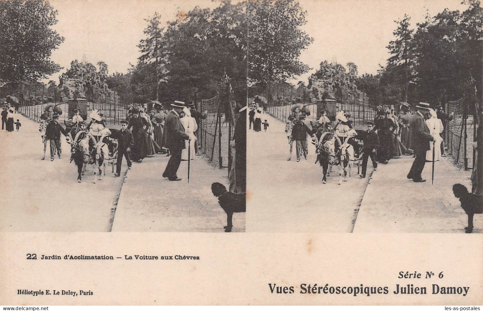 75 PARIS LA VOITURE AUX CHEVRES - Mehransichten, Panoramakarten