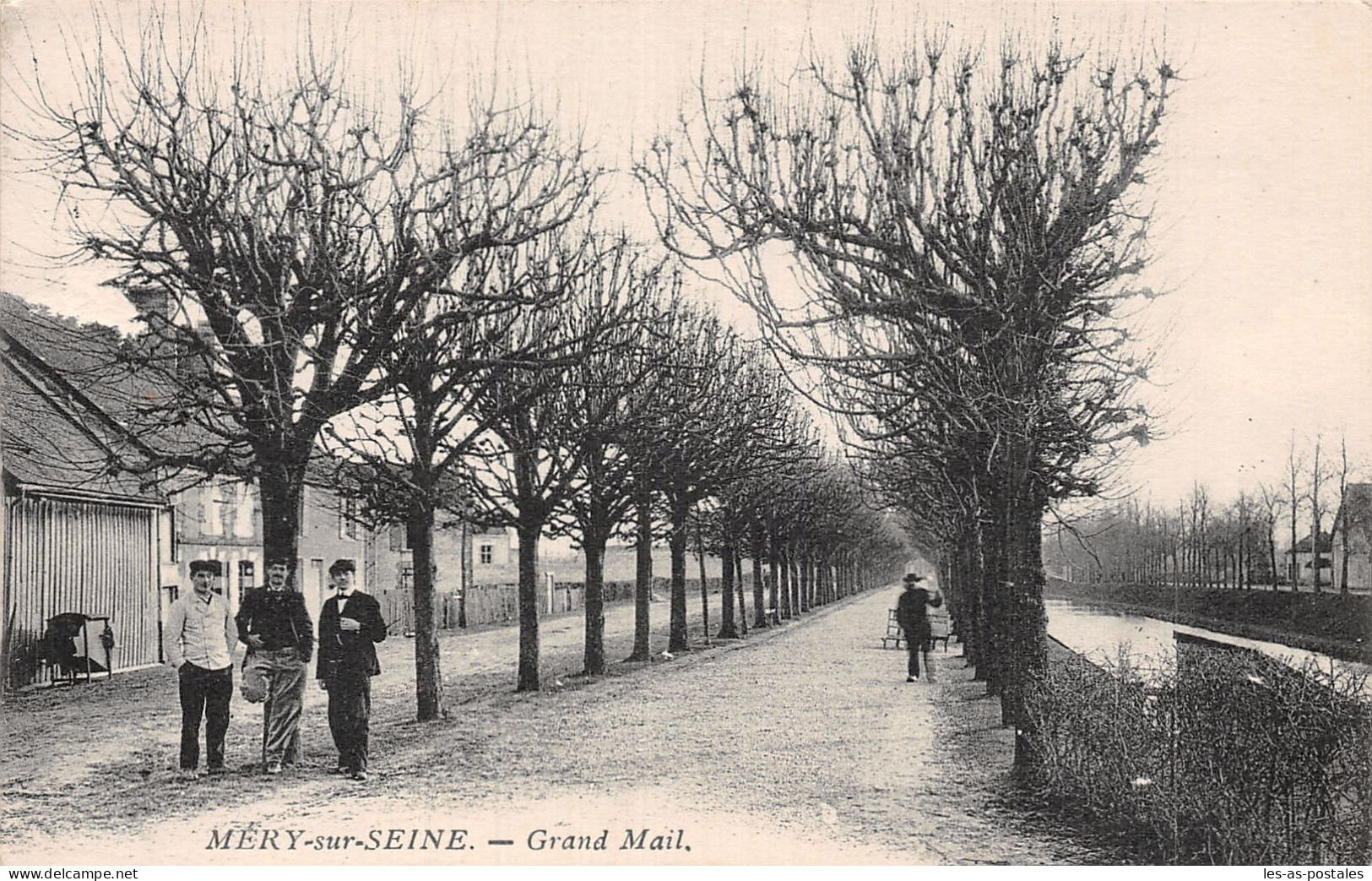 10 MERY SUR SEINE GRAND MAIL - Other & Unclassified