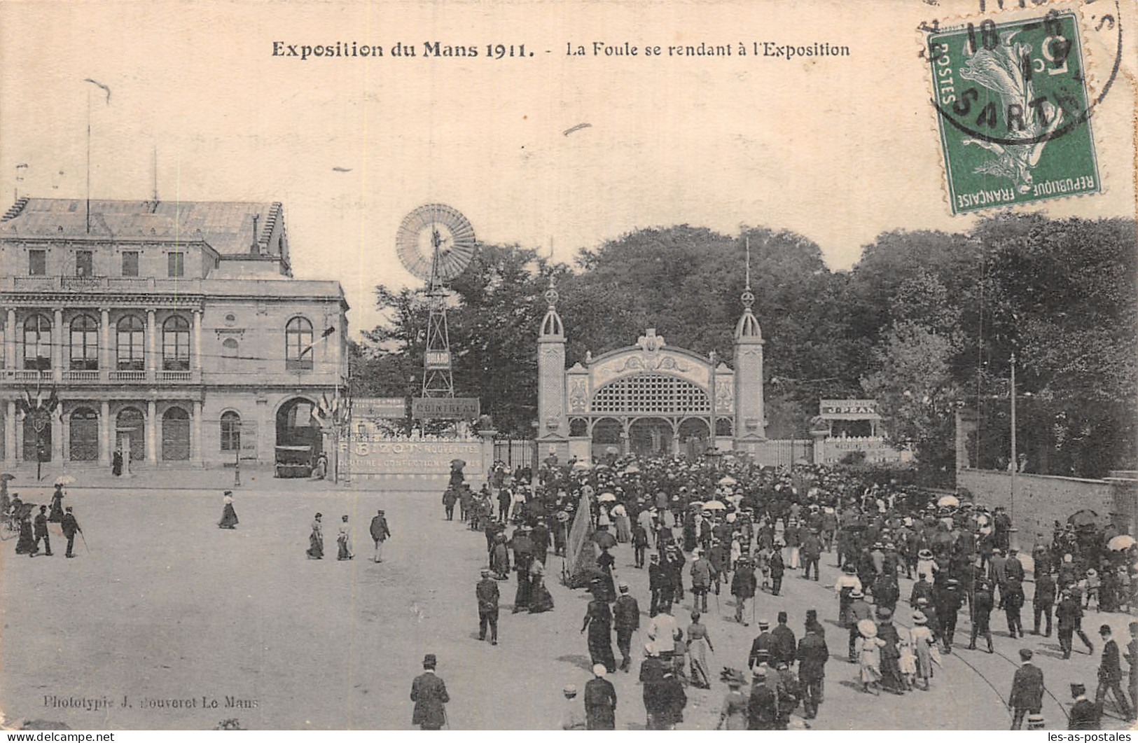 72 LE MANS EXPOSITION 1911 - Le Mans