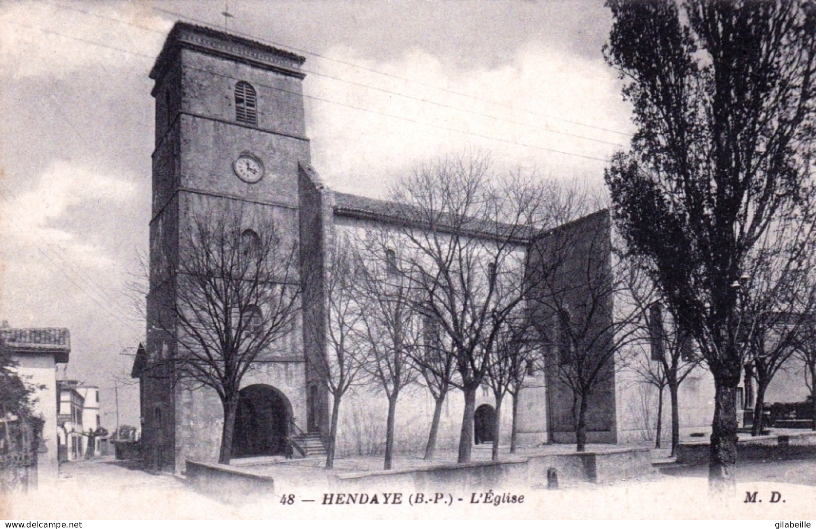 64 - HENDAYE -  L'église - Hendaye