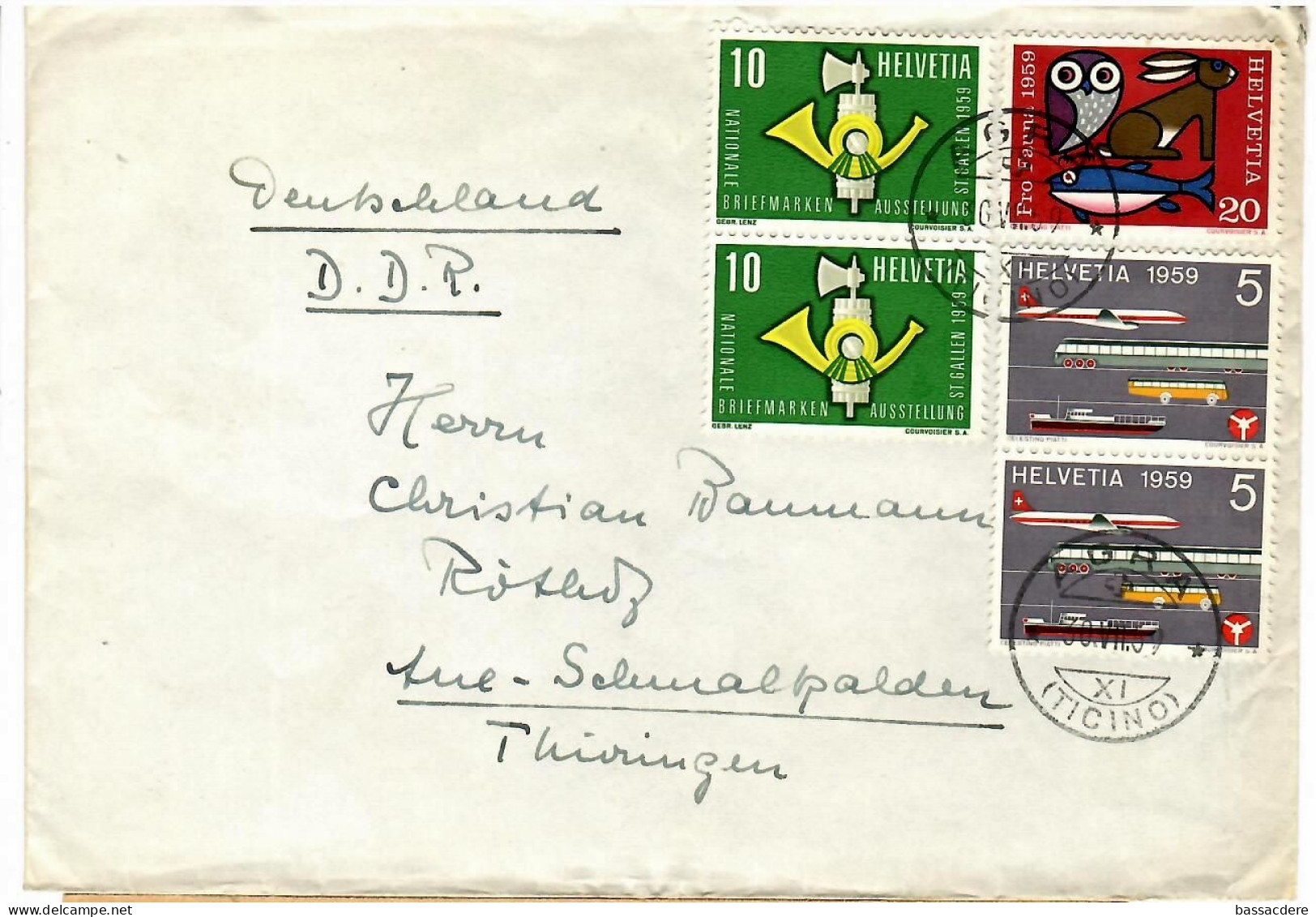 79909 -  AGRA Pour  L'Allemagne - Storia Postale