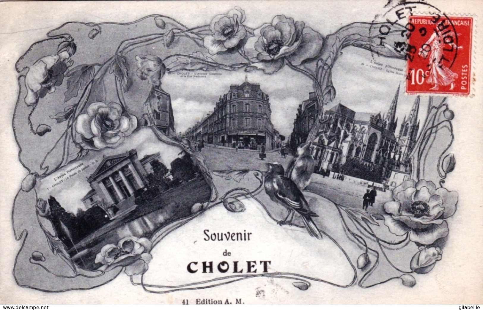 49 -  Maine Et Loire - Souvenir De CHOLET - Cholet