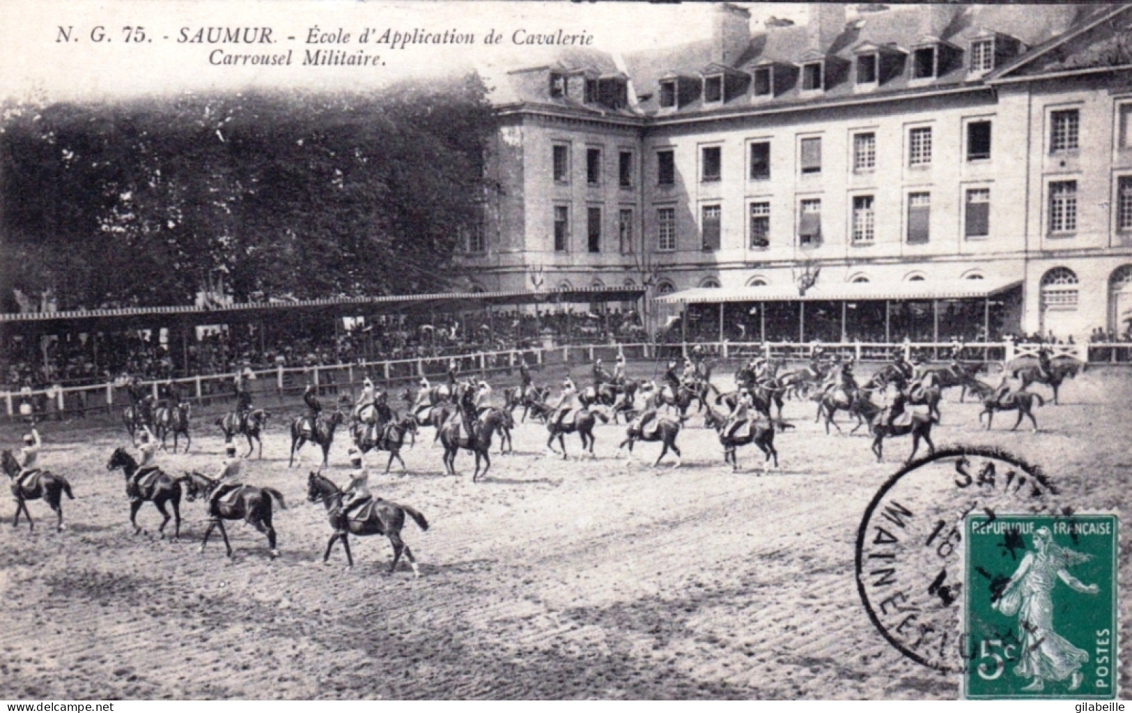 49 -  Maine Et Loire - SAUMUR - Carrousel Militaire - Ecole D'application De Cavalerie - Saumur