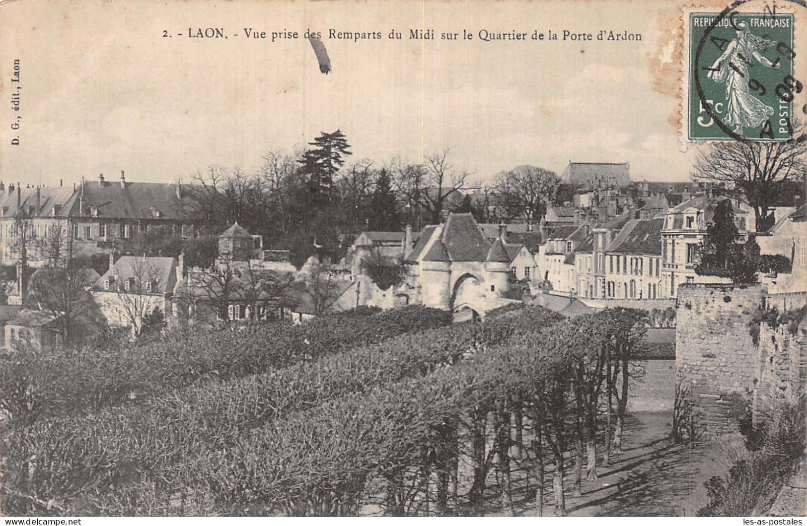 2 LAON LE QUARTIER DE LA PORTE D ARDON - Laon