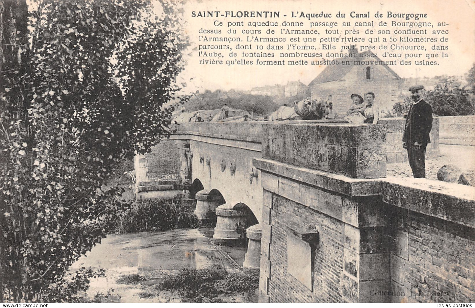89 SAINT FLORENTIN L AQUEDUC DU CANAL - Saint Florentin