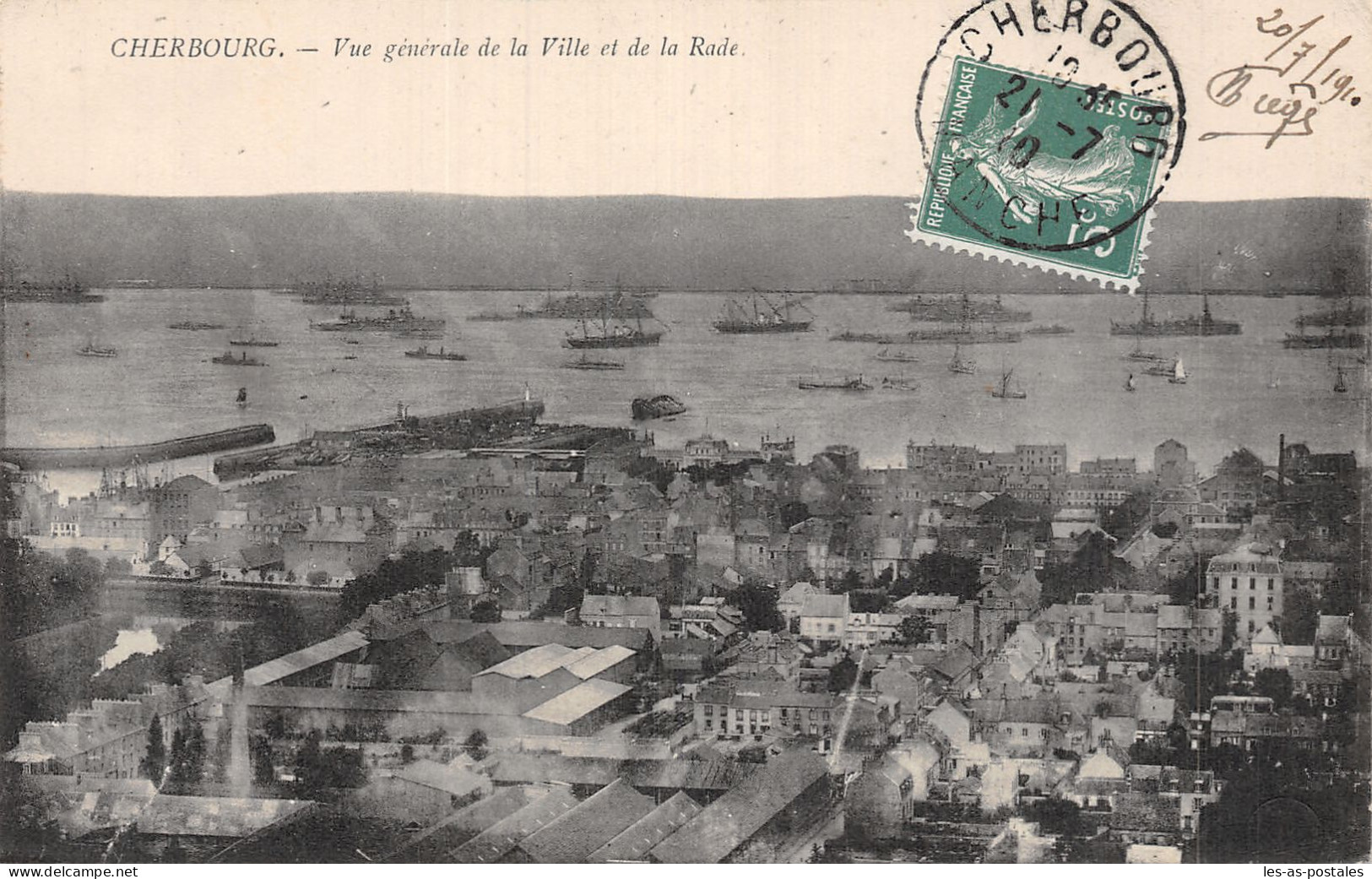 50 CHERBOURG LA VILLE ET LA RADE - Cherbourg