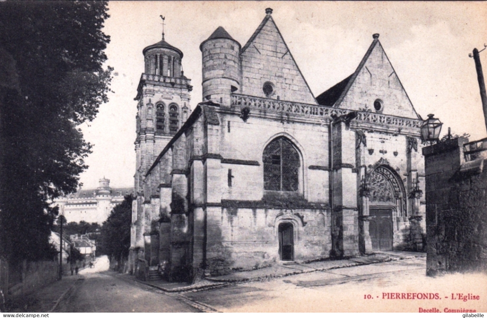 60 - Oise -  PIERREFONDS - L'église - Pierrefonds