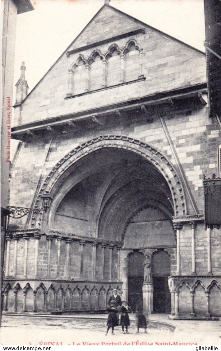 88 - EPINAL -  Le Vieux Portail De L'église Saint Maurice - Epinal
