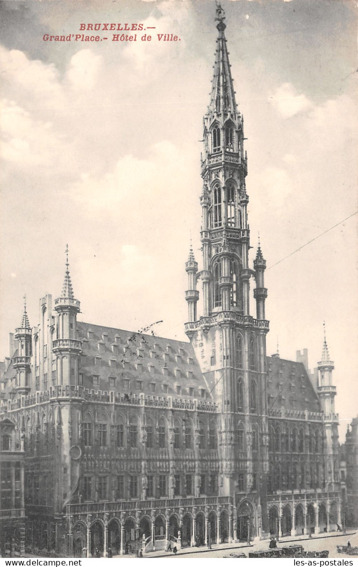 BELGIQUE BRUXELLES HOTEL DE VILLE - Autres & Non Classés