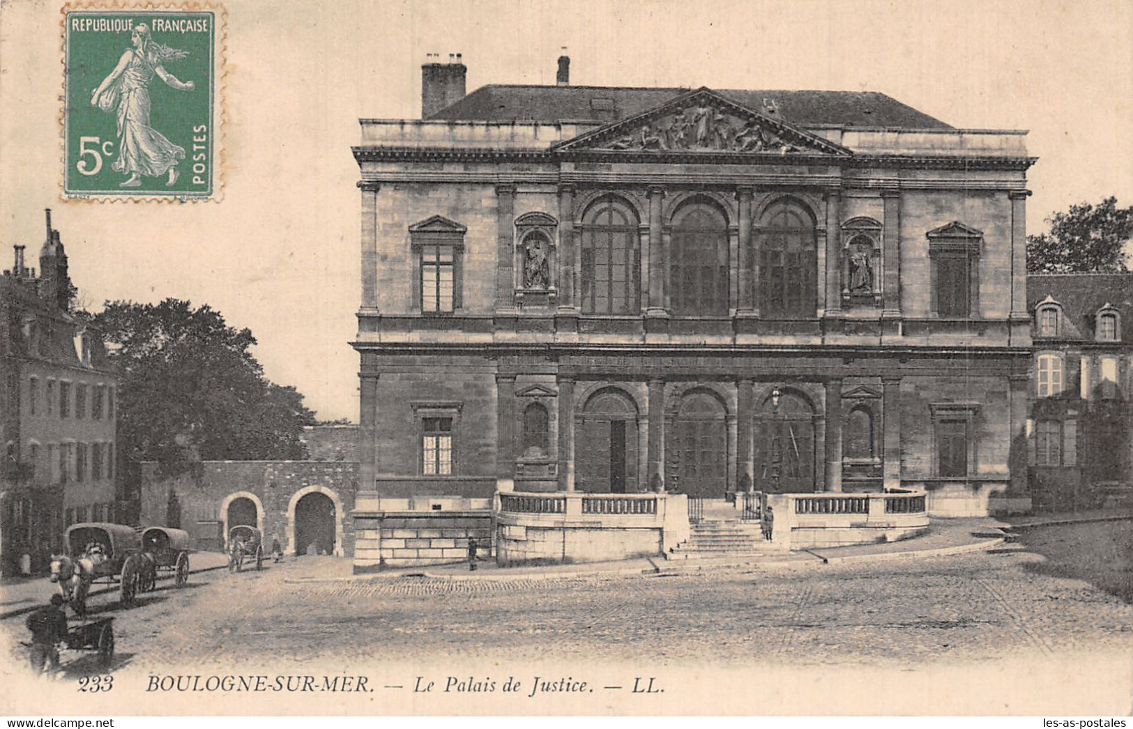 62 BOULOGNE SUR MER LE PALAIS DE JUSTICE - Boulogne Sur Mer