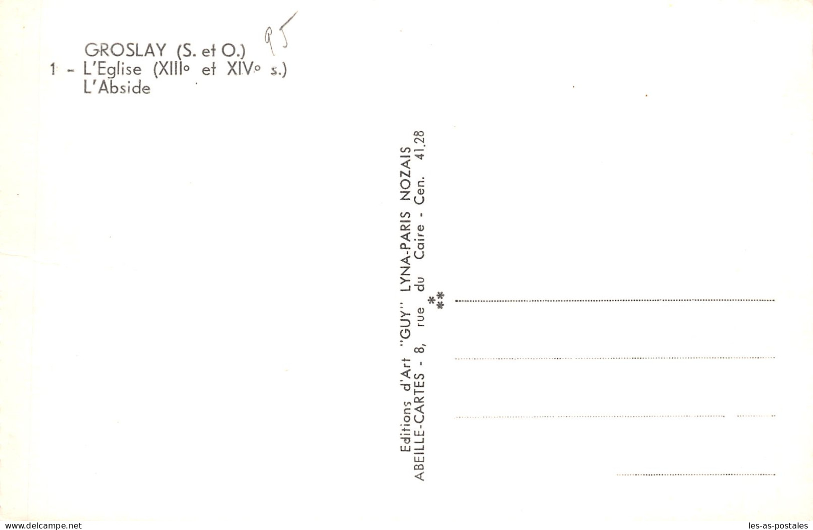 95 GROSLAY L EGLISE - Groslay
