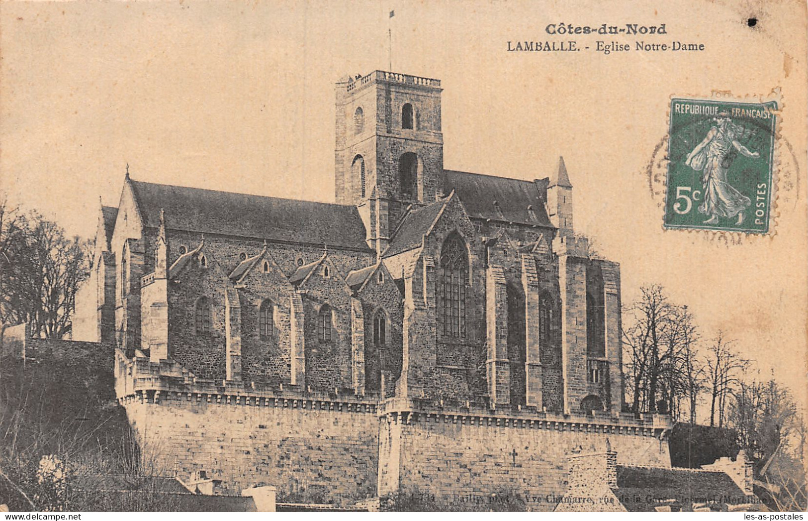 22 LAMBALLE L EGLISE NOTRE DAME - Lamballe