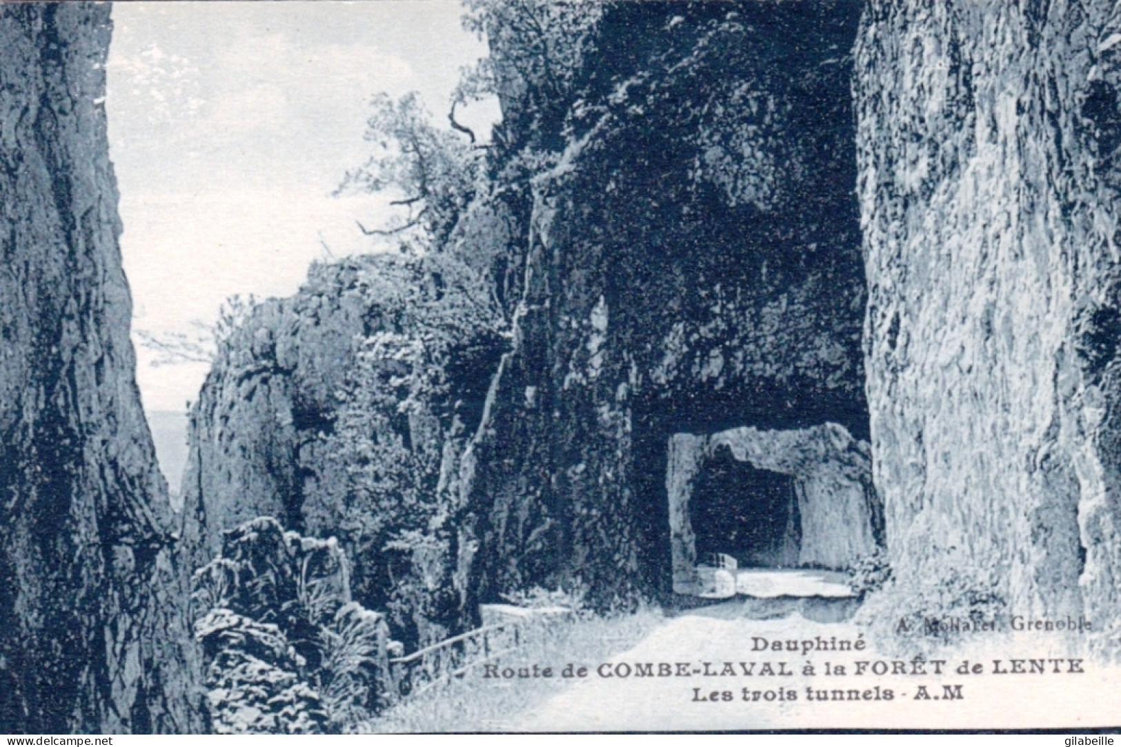 26 - Drome -  Route De COMBE LAVAL A La FORET De LENTE - Les Trois Tunnels - Sonstige & Ohne Zuordnung
