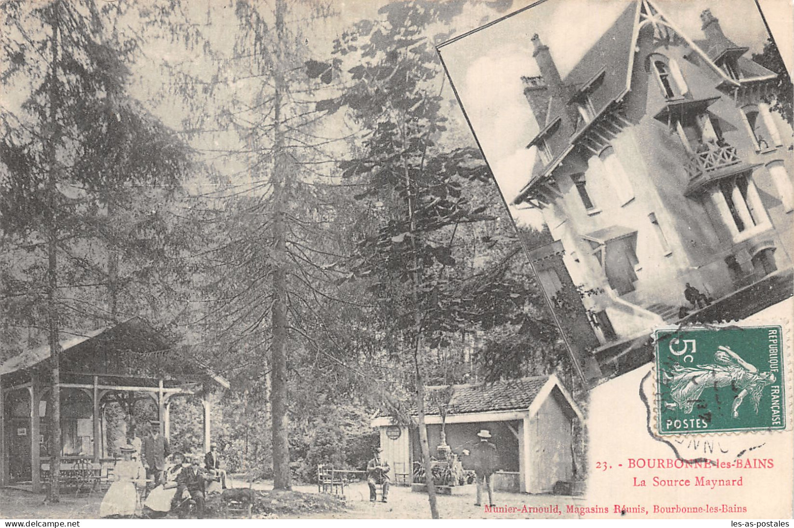 52 BOURBONNE LES BAINS LA SOURCE MAYNARD - Bourbonne Les Bains