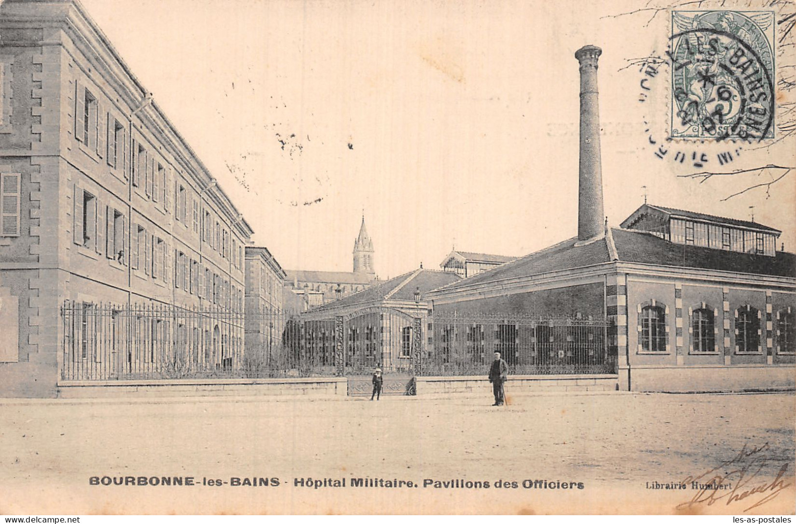 52 BOURBONNE LES BAINS L HOPITAL MILITAIRE - Bourbonne Les Bains