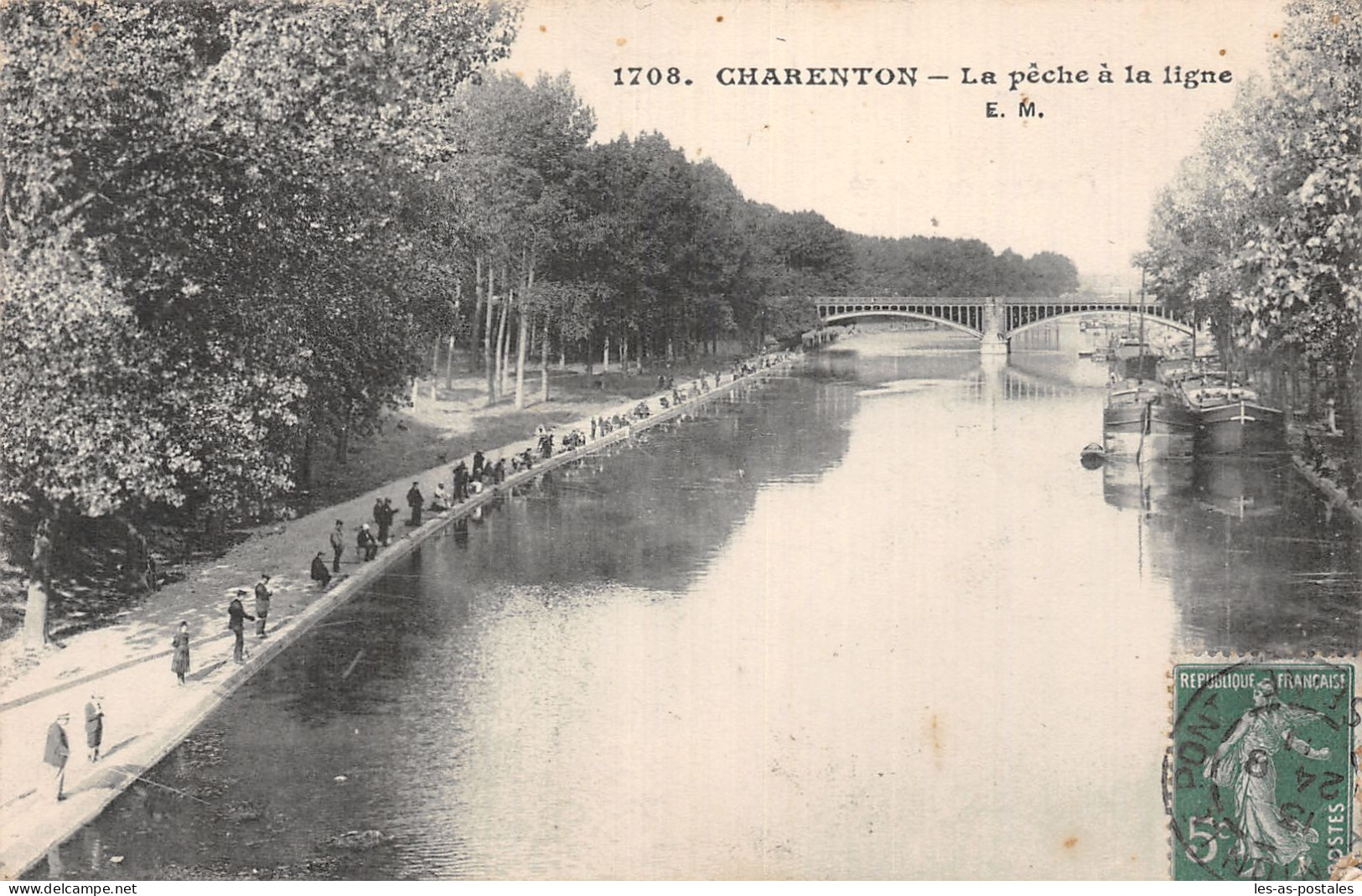 94 CHARENTON LA PECHE A LA LIGNE - Charenton Le Pont
