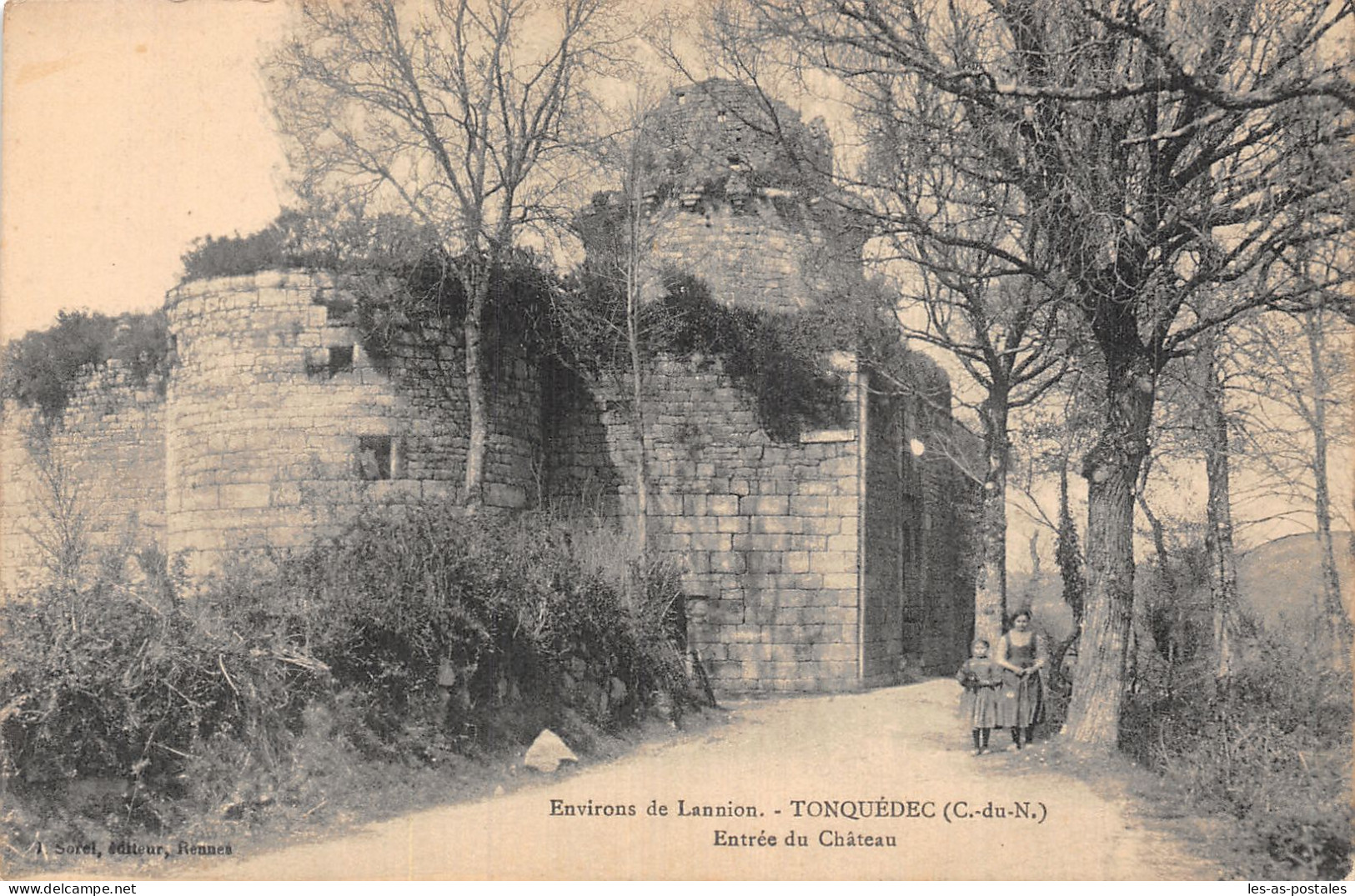 22 TONQUEDEC ENV DE LANNION LE CHÂTEAU - Tonquédec