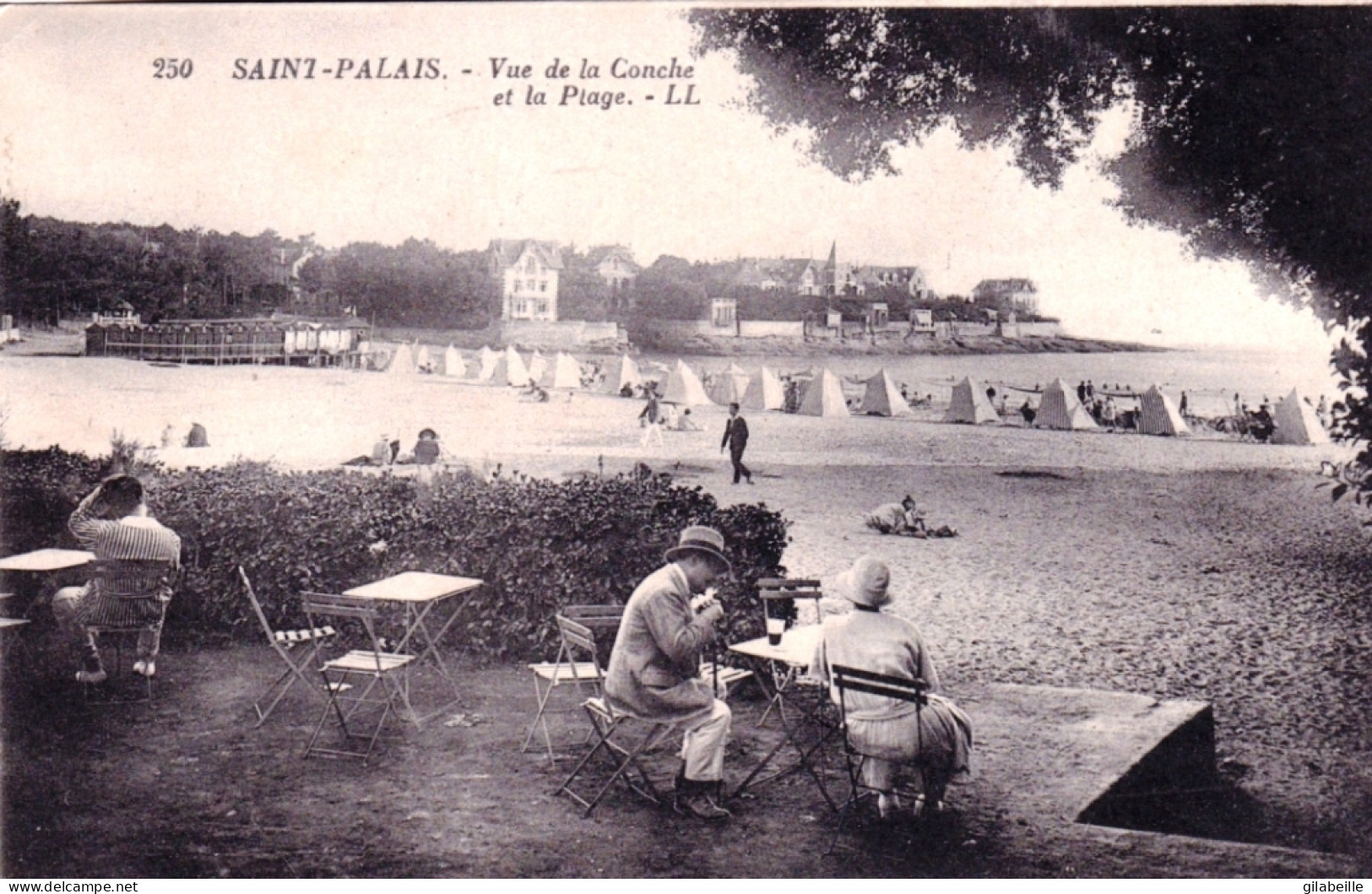 17 -  SAINT PALAIS Sur MER - Vue De La Conche Et La Plage - Saint-Palais-sur-Mer