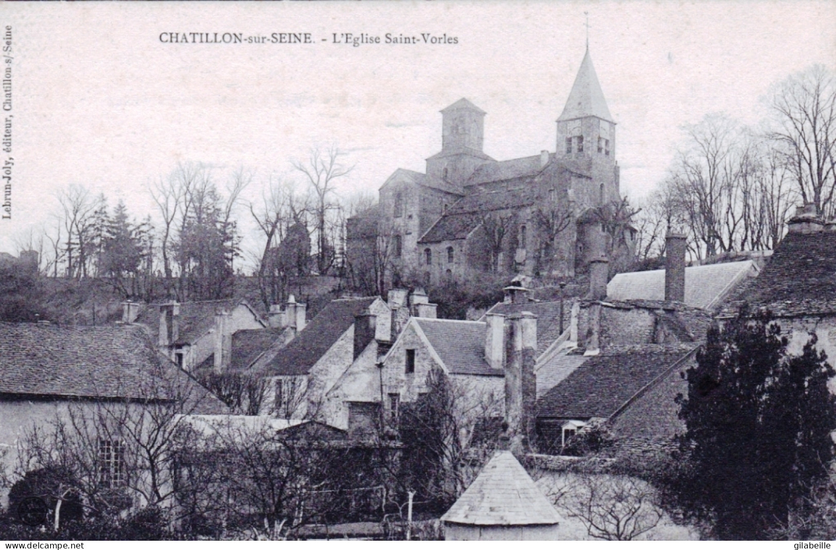 21 - Cote D'or -  CHATILLON Sur SEINE - L'eglise Saint Vorles - Chatillon Sur Seine