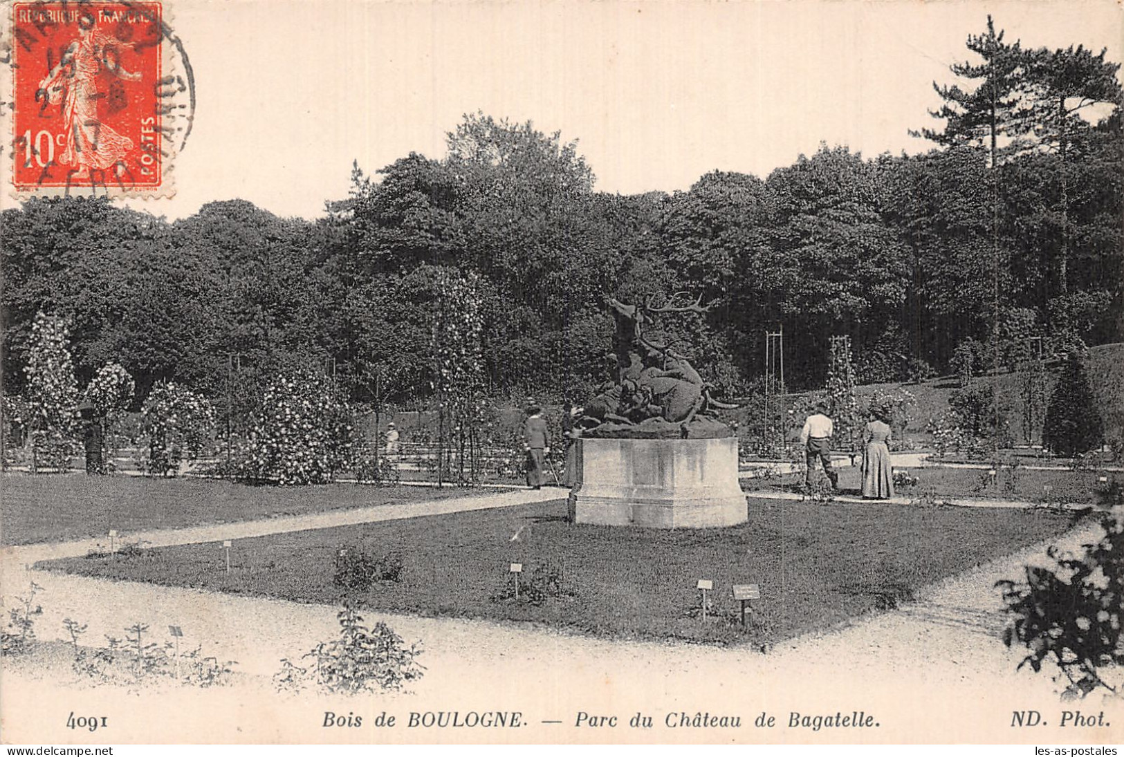 92 BOULOGNE CHÂTEAU DE BAGATELLE - Boulogne Billancourt
