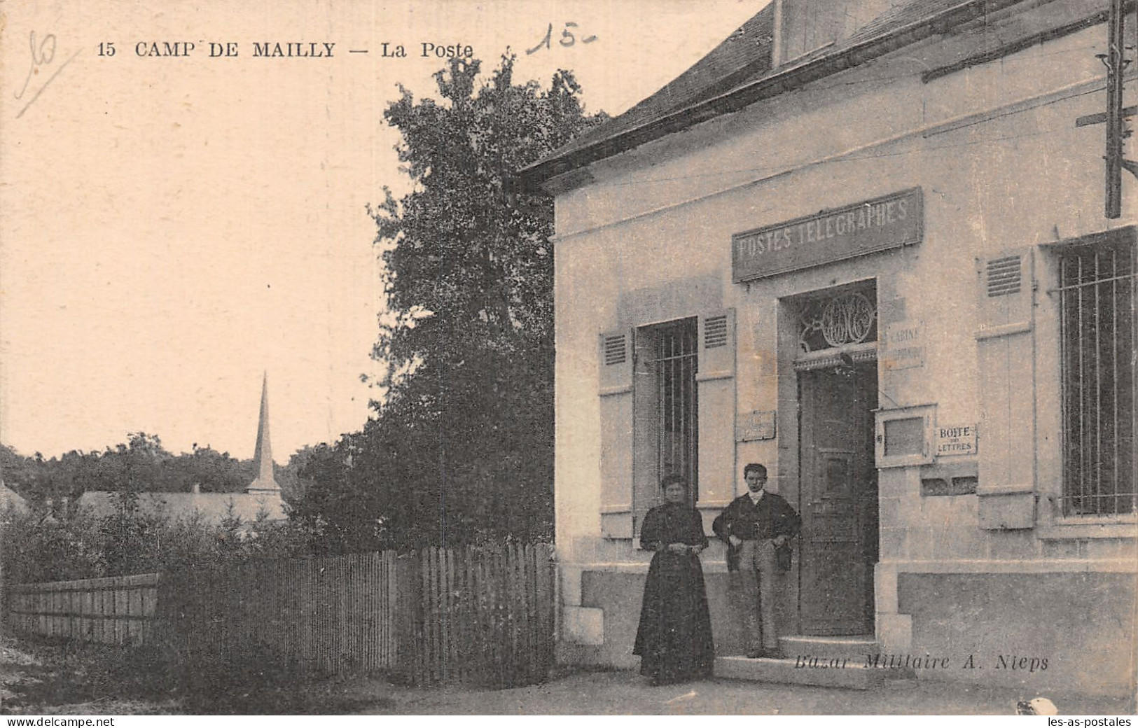 10 CAMP DE MAILLY LA POSTE - Mailly-le-Camp