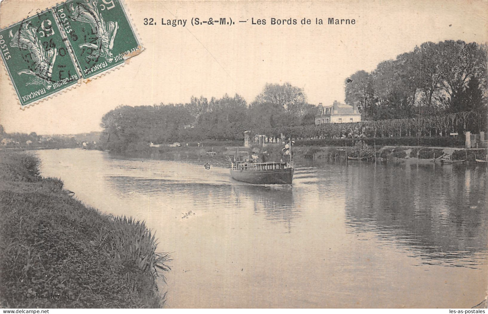 77 LAGNY LES BORDS DE LA MARNE - Lagny Sur Marne