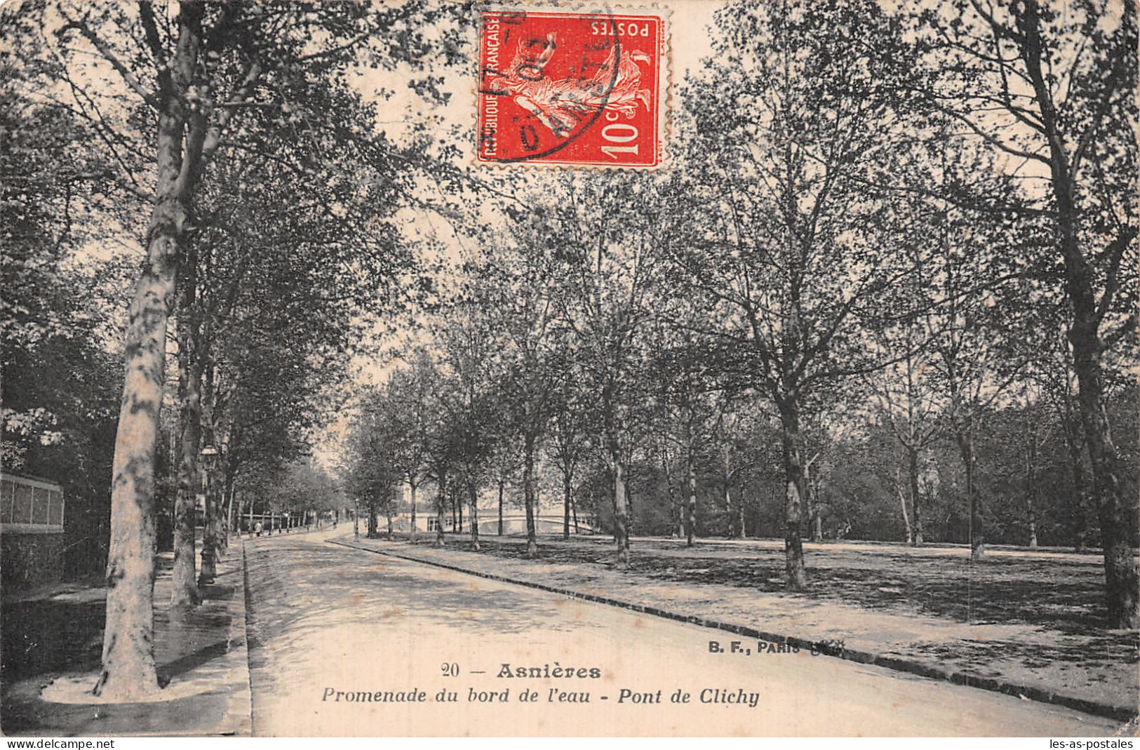 92 ASNIERES PONT DE CLICHY - Asnieres Sur Seine