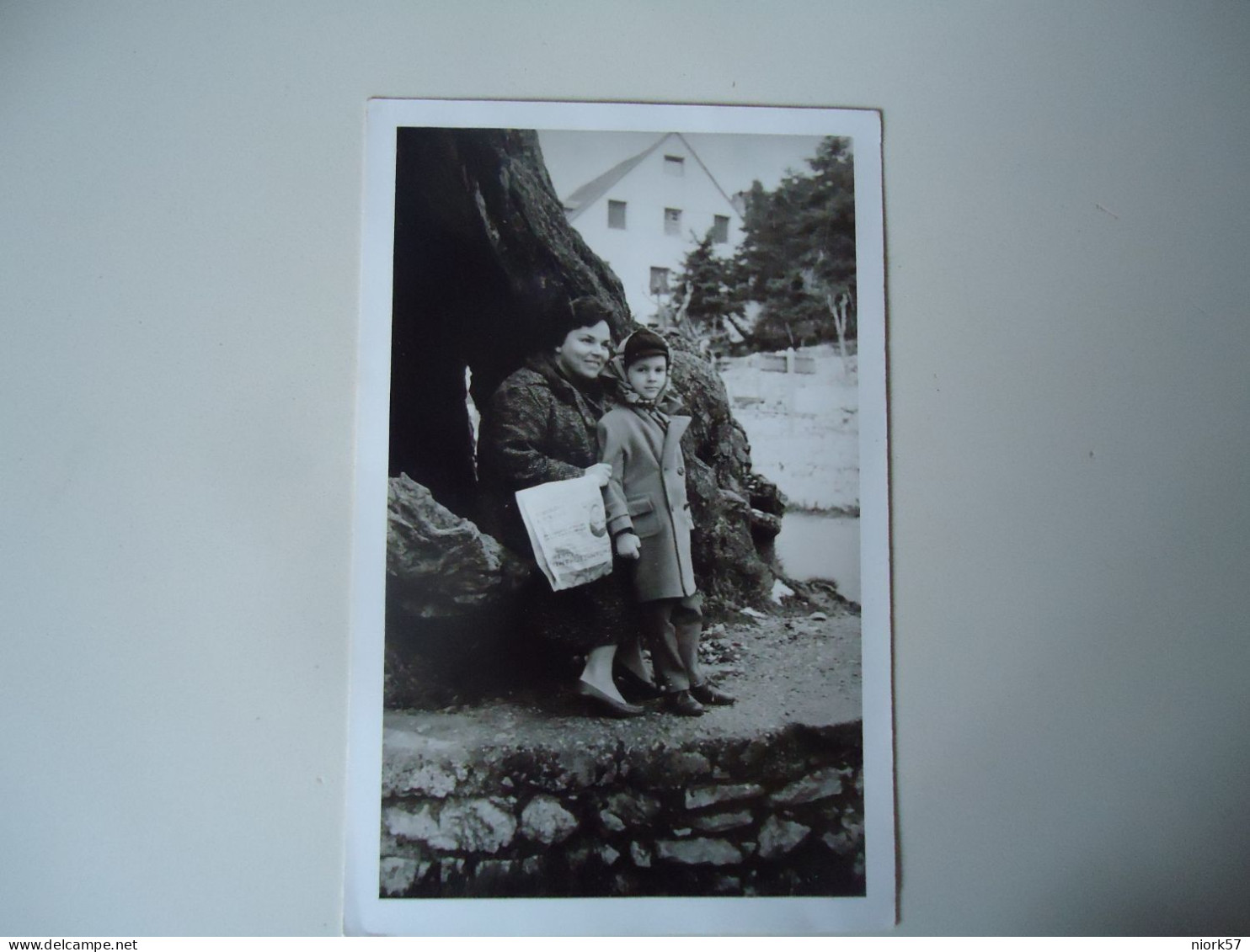 GREECE      PHOTO POSTCARDS ΠΑΡΝΗΘΑ  1958  MORE PURHASES 10% DISCOUNT - Griekenland