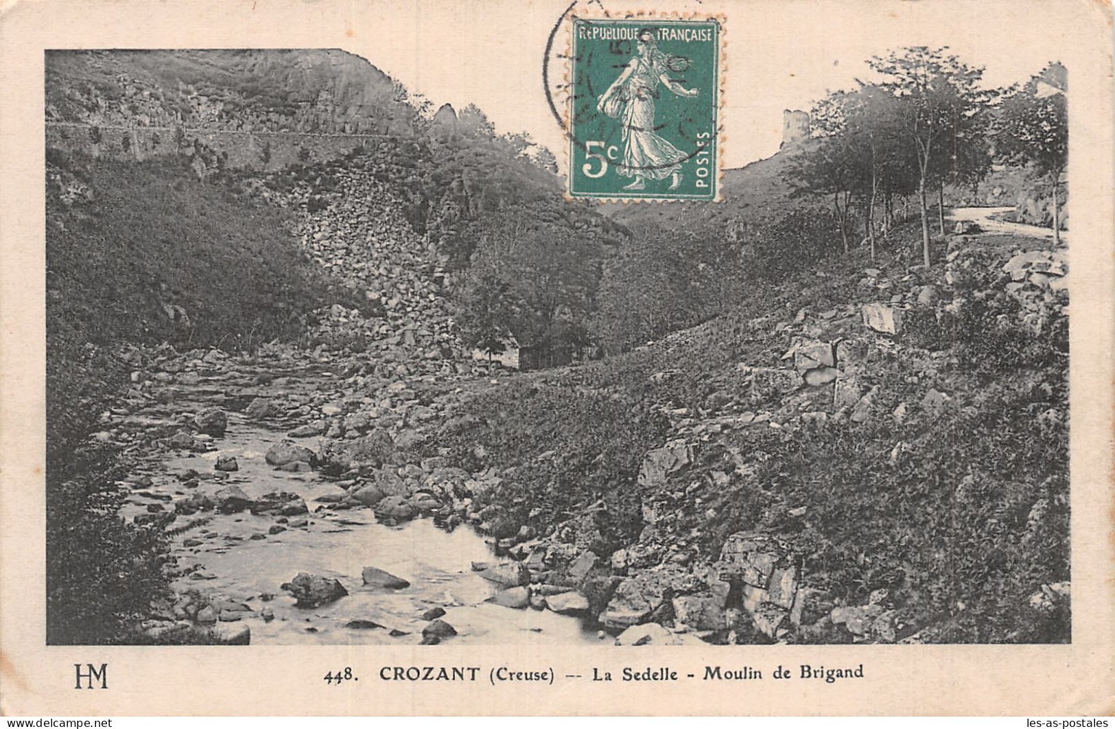 29 CROZANT LA SEDELLE MOULIN DE BRIGAND - Crozon