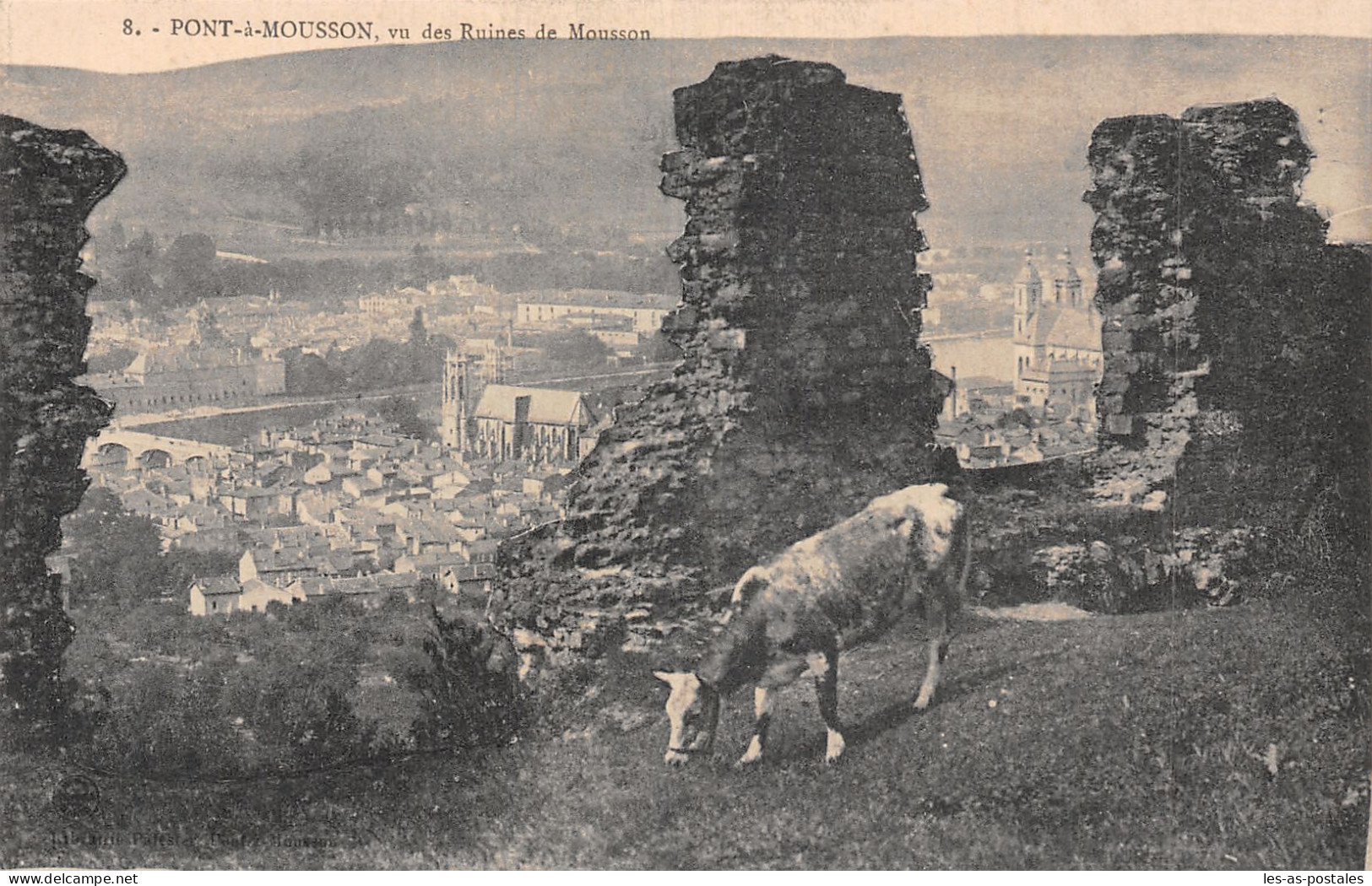 54 PONT A MOUSSON LES RUINES - Pont A Mousson