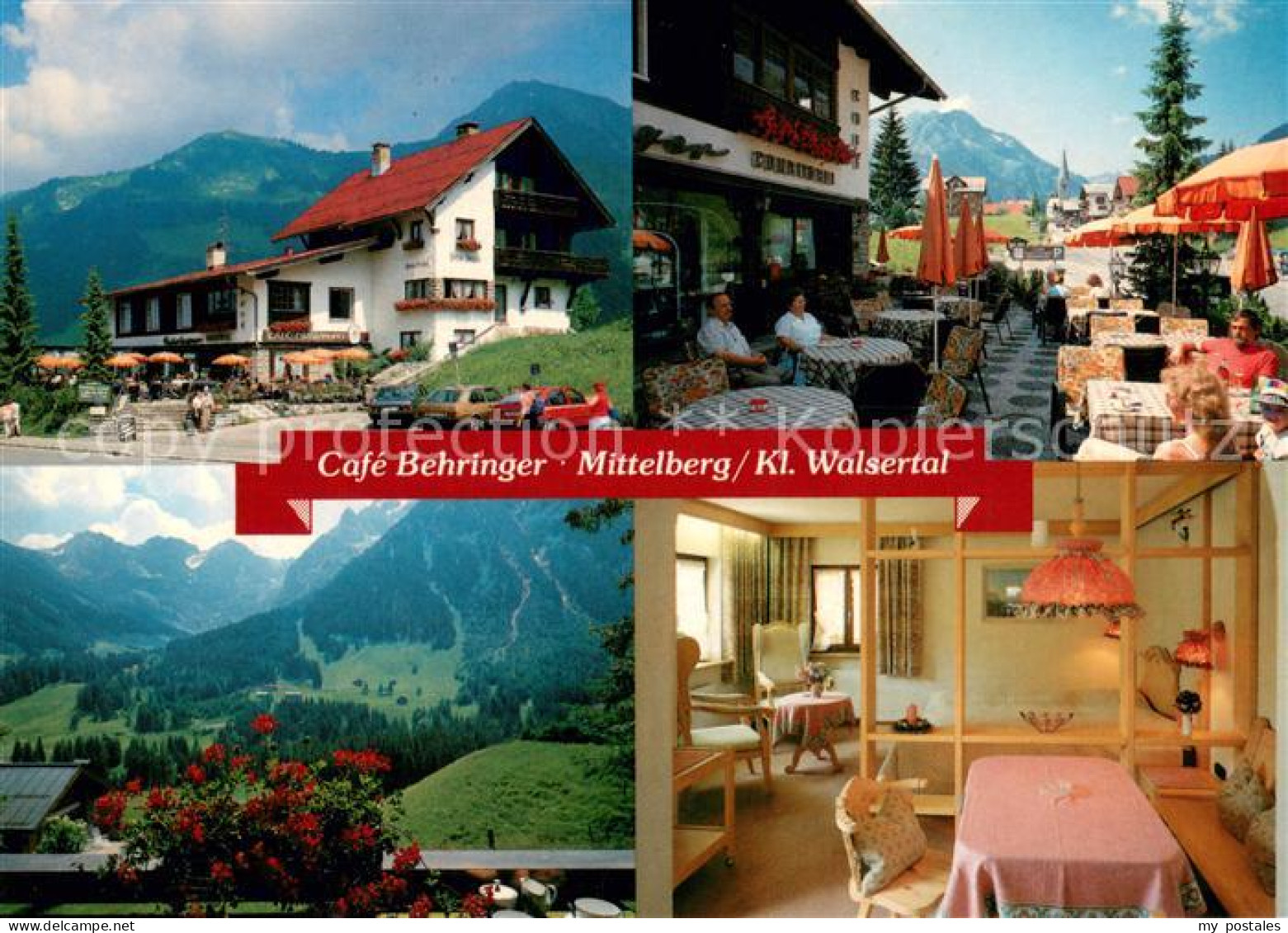 73679595 Mittelberg Kleinwalsertal Cafe Behringer  Mittelberg Kleinwalsertal - Autres & Non Classés