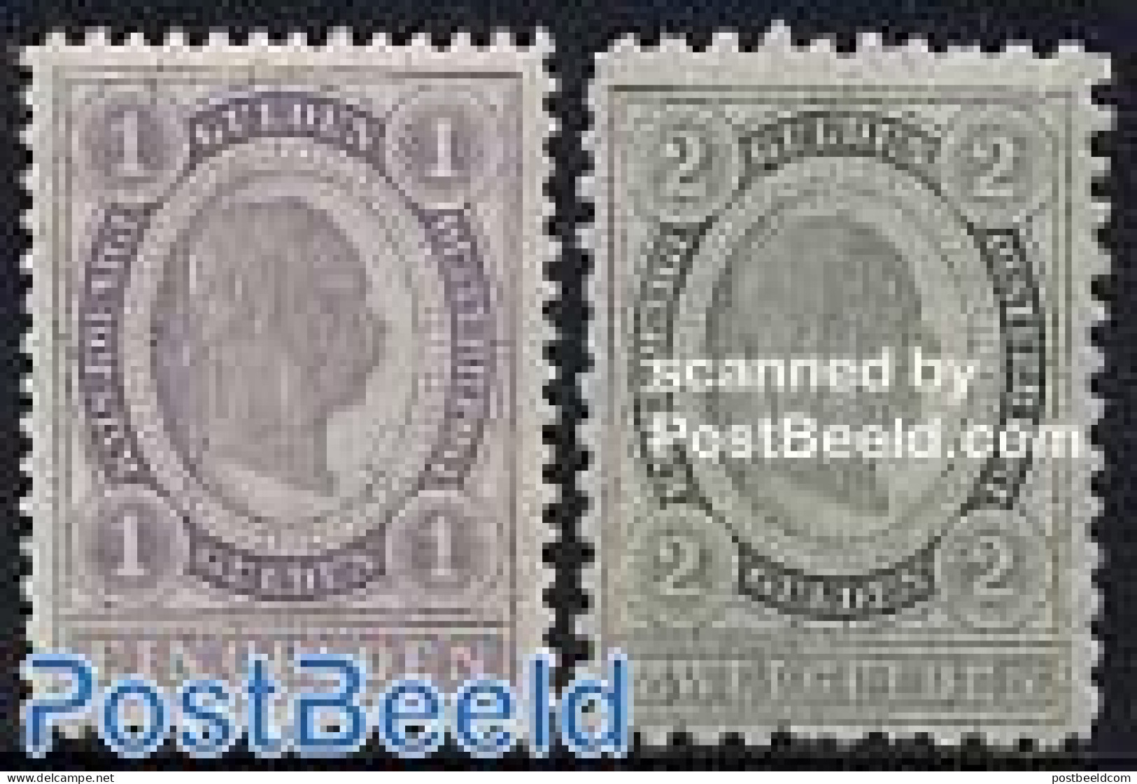 Austria 1896 Definitives 2v, Unused (hinged) - Unused Stamps